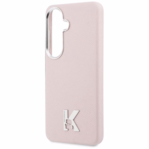 Ümbris Karl Lagerfeld K Metal Logo MagSafe Samsung Galaxy S26 roosa