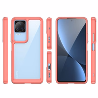 Outer Space Case Xiaomi Poco F4 5G kate paindliku raamiga punane