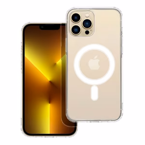 CLEAR MAG ÜMBRIS compatible with MagSafe jaoks IPHONE 13 Pro Max läbipaistev