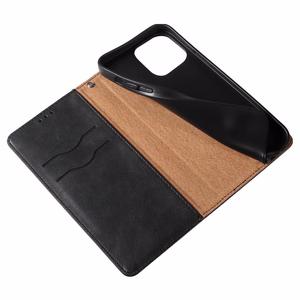 Magnet rihmaga ümbris iPhone 14 Pro Flip Wallet Mini Lanyard Stand Black