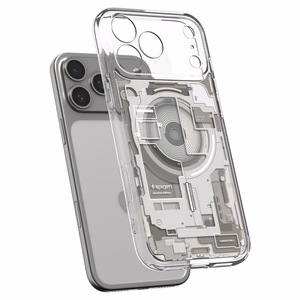 Spigen Ultra Hybrid MagSafe Zero One ümbris iPhone 18 Pro / 17 Pro jaoks, titaanivärvi