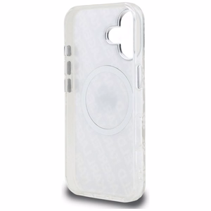 Karl Lagerfeld IML Karl Head Logo MagSafe Case for iPhone 16 - Gray