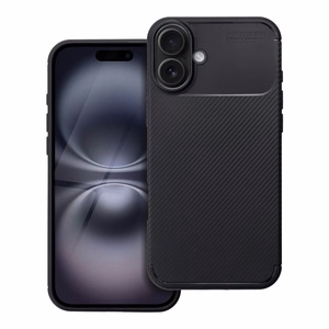 Ümbris jaoks iPhone 16 PLUS Carbon Premium must