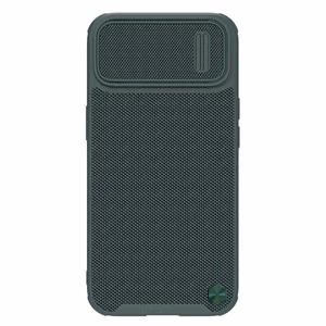 Nillkin Textured S Case iPhone 14 Pro Max soomustatud kate koos kaamerakattega tumeroheline