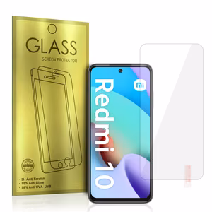 Karastatud klaas kuldne jaoks XIAOMI REDMI 10