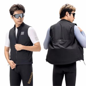 Rockbros YDMJ003 Windproof Vest Spring/Autumn Size S - Black