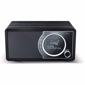 Sharp DR-450(BK) – FM/DAB/DAB+ digiraadio Bluetooth 4.2 ja äratusega, süsimust