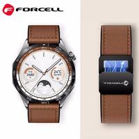 Strap to Samsung Galaxy Watch Forcell F-Design FS20 magnetic eco-friendly leather 20 mm must