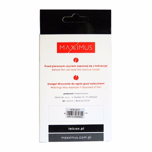Аккумулятор MAXXIMUS LG K10 2400mAh