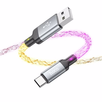 Kaabel USB A to USB C Hoco 3A 1 m U112 hall