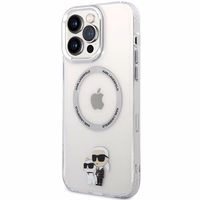 Karl Lagerfeld KKLHMP13XHNKCIT iPhone 13 Pro Max 6.7" hardcase läbipaistev Iconic Karl&Choupette Magsafe