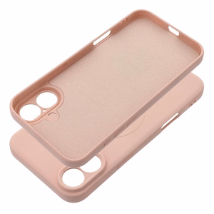 SILICONE MAG ÜMBRIS compatible with MagSafe jaoks IPHONE 16 Plus roosa