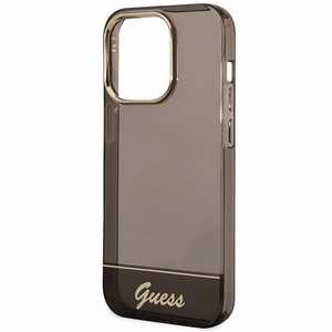 Guess GUHCP14LHGCOK iPhone 14 Pro 6.1 "must / must hardcase Translucent