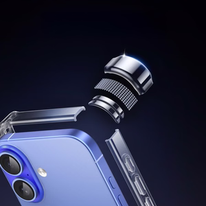 Ugreen Bright Cushion CA101 ümbris iPhone 16 Plus läbipaistev