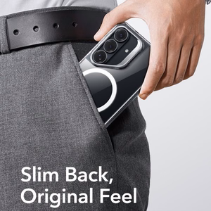 ESR Classic Hybrid Kickstand MagSafe ümbris Samsung Galaxy S26 jaoks - Läbipaistev