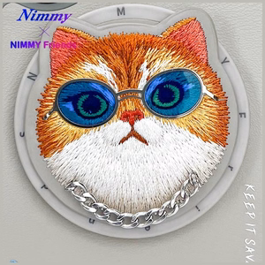 Nimmy Glasses Cool Cat MagSafe Ümbris jaoks iPhone 16 - Hall