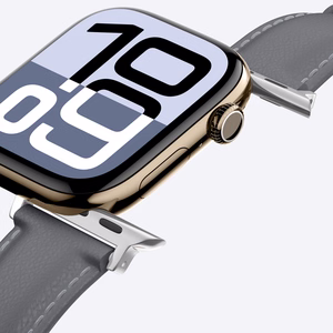 AmazingThing Class Band Leather Strap jaoks Apple Watch 45 / 46 / 49 mm - Hall