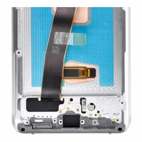 LCD Display jaoks SAMSUNG S20 Ultra valge SOFT OLED with frame