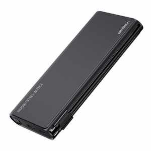 Powerbank Veger TCE130 (W2503) PD 130W 25000 mAh with built-in Type C cables / Lightning black