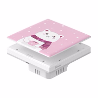 Decorative ümbris / cap jaoks T5 SONOFF Cartoon 1C touch lüliti