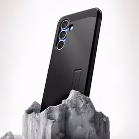 Spigen Tough Armor MagSafe ümbris jaoks Samsung Galaxy S25 - must