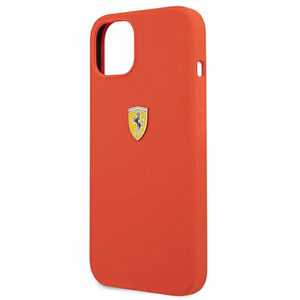 Ferrari FESSIHCP13SRE iPhone 13 mini 5.4" punane/punane kõvakaaneline silikoonist ümbris