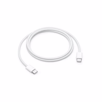 APPLE A2795 punutud kaabel USB-C TO USB-C 60W 1M valge ilma karbita