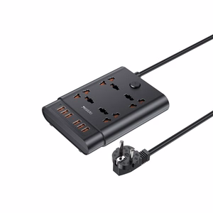 YESIDO MC08 EXTENSION KAABEL 10IN1 2650W 6XUSB-A must