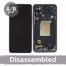 LCD ekraan ühilduv Samsung A556 A55 5G raamiga / tumesinine / (9.5/10 kasutatud)