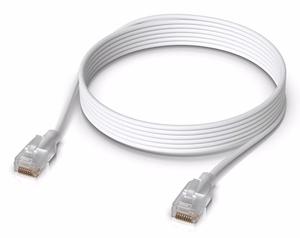 Ubiquiti UACC-Cable-Patch-EL-3M-W võrgukaabel läbipaistev, valge Cat6