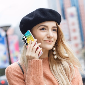 Чехол Dux Ducis Zest для Samsung S938 S25 Ultra градиент радуга