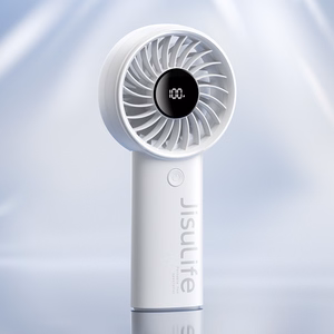Jisulife Handheld Fan Life4 3600mAh Portable USB Fan - Gray