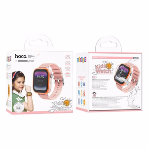 Laste nutikell Hoco 1,83" 4G GPS kõnefunktsiooniga Y101 roosa
