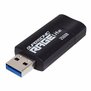 USB mälupulk PATRIOT Rage Lite 1TB 120 MB/S USB 3.2 sissetõmmatav must (PEF1TBRLB32U)