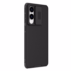 Nillkin CamShield Pro ümbris Samsung S25 Edge jaoks, must