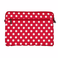 Wonder Sleeve Laptop 15-16 inches punane polka-dot