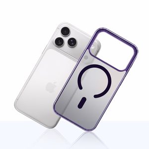 Чехол 3mk Frosty MagCase для iPhone 17 Pro Max - фиолетовый