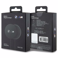 BMW M Edition MagSafe 15W Juhtmevaba Laadija - must