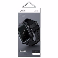UNIQ rihm Monos 2in1 Apple Watch Strap + Case Series 4/5/6/7/8/9/SE/SE2 44/45mm. must