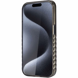 Audi IML Big Logo MagSafe чехол для iPhone 15 Pro Max - чёрный
