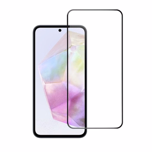 Karastatud klaas to Samsung Galaxy A35 5G (full glue / Ümbris friendly) sinine Star 5D must