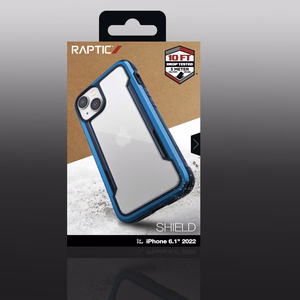 Raptic X-Doria Shield Case iPhone 14 soomustatud kate sinine