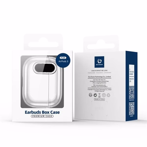 Case Dux Ducis PECL Apple AirPods 4 clear
