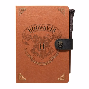 Harry Potter A5 märkmik võlukepikujulise pliiatsiga