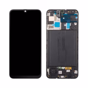LCD screen Samsung A505 A50 with touch screen and frame original must (service pack)