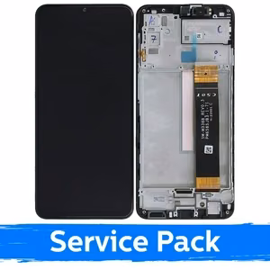 LCD Ekraan Samsung M236 M23 5G / M336 M33 5G Must raamiga (Service Pack)