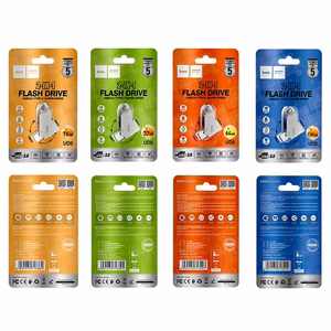 Pendrive 16GB USB 3.0 (USB A + USB C) Hoco UD8 nickel