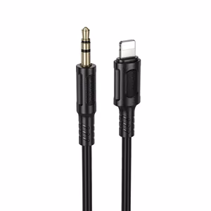 Borofone Kaabel AUX BL25 Nice - Lightning to jack 3,5mm - 1 metre must