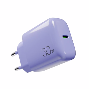 Puro Pro Lite 30W USB-C Wall Laadija - Purple