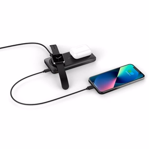 Akupank Veger W1156 must 10000mAh (juhtmevaba laadimine 15W / PD 22.5W / QC3.0)